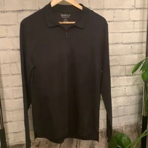 NWT KENNETH COLE AWARENESS cotton blend men's pullover  size M slim fit